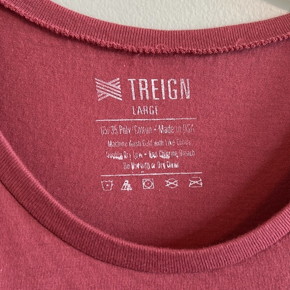 *SOLD* TREIGN, Workout Muscle Tank, Size Large - Picture 3 of 5